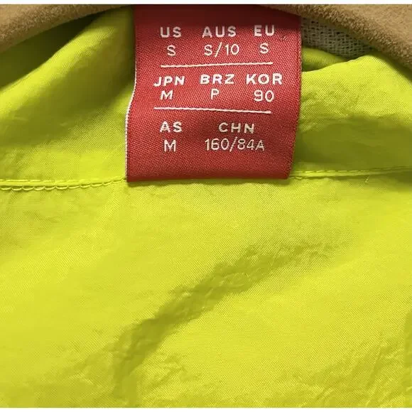 RARE New Balance Womens S Neon Retro Sport Style Optiks Windbreaker Coco Gauff - Picture 10 of 12